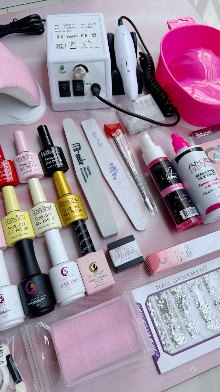 KIT EMPRENDEDORA NAILS PRO MASTER. - Aned Cosmetics