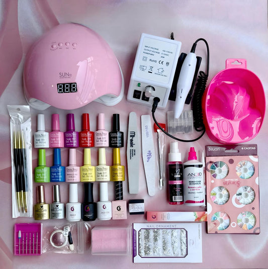 KIT EMPRENDEDORA NAILS PRO MASTER. - Aned Cosmetics