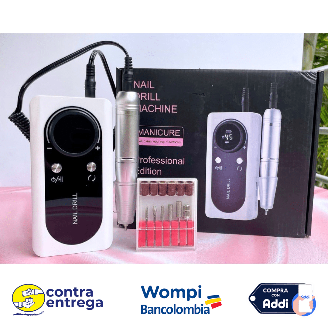DRILL PULIDOR INALÁMBRICO V2 45.000 RPM. - Aned Cosmetics