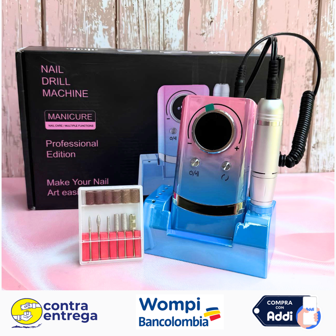 DRILL PULIDOR INALAMBRICO V8 45.000 RPM. - Aned Cosmetics