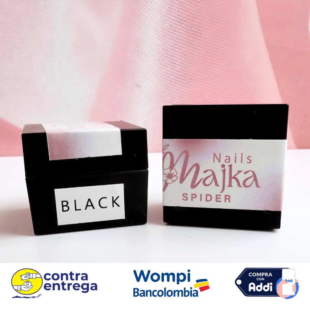 EFECTO SPIDER MAJKA. NEGRO. - Aned Cosmetics