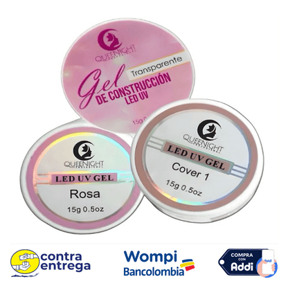 GEL DE CONSTRUCCION QUEEN NIGHT 15 GR. - Aned Cosmetics