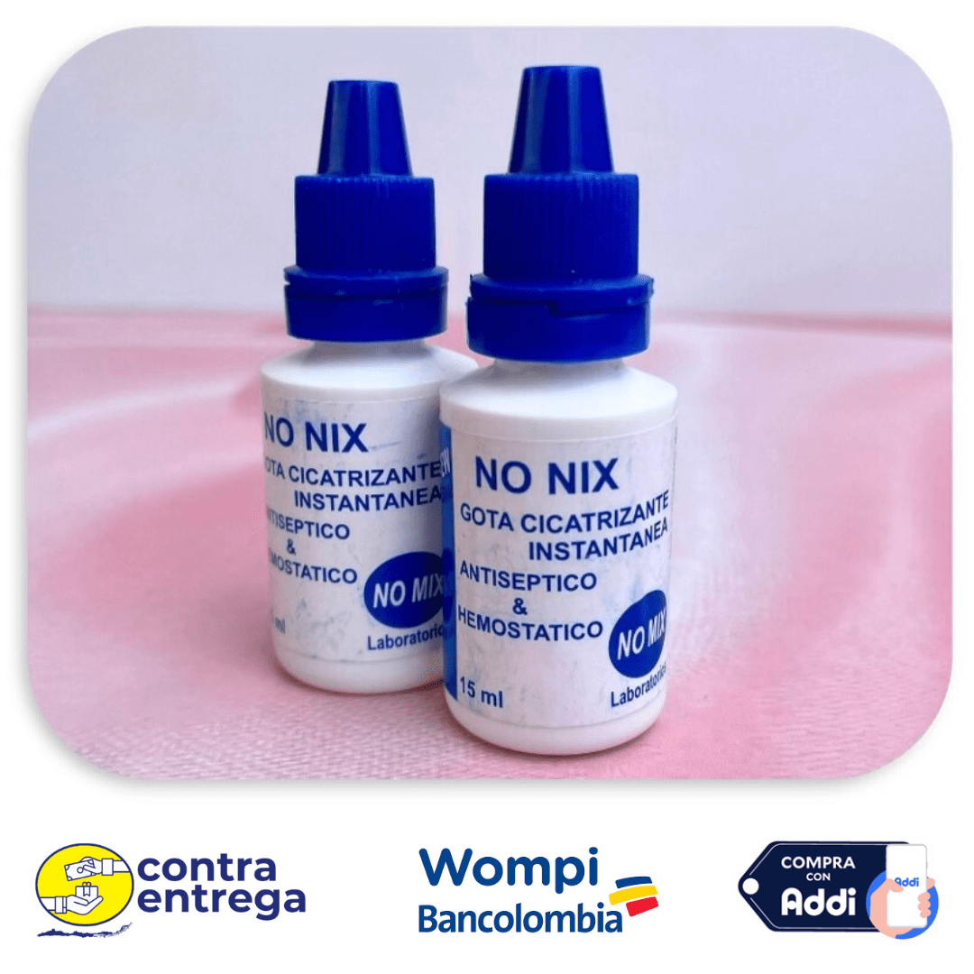 GOTAS CICATRIZANTES NO NIX 15 ML. - Aned Cosmetics