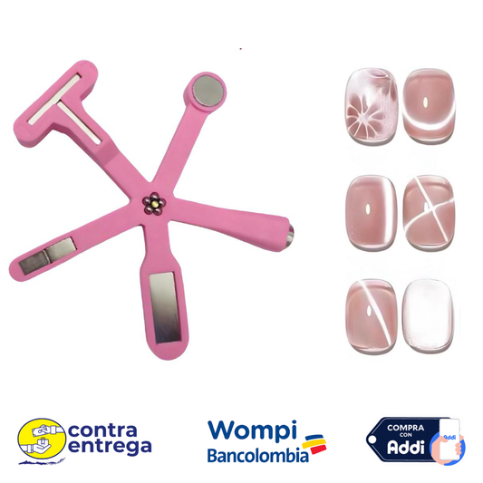 IMÁN PARA OJO DE GATO 6 FORMAS.