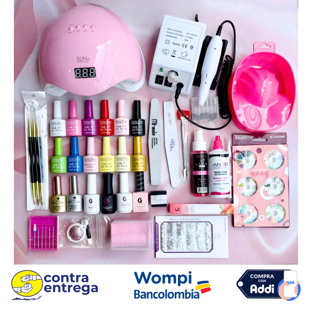 KIT EMPRENDEDORA NAILS PRO MASTER. - Aned Cosmetics