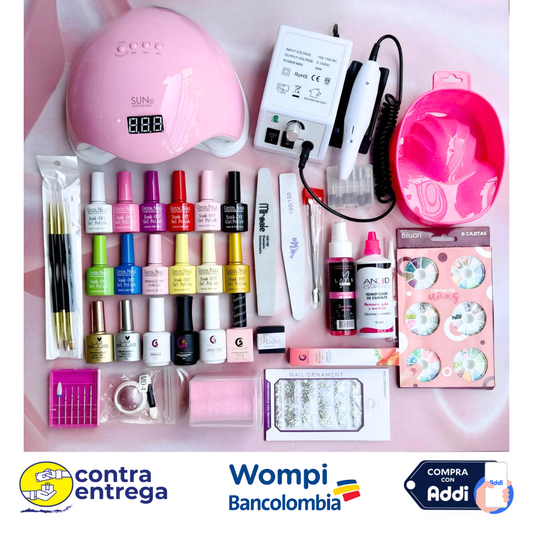 KIT EMPRENDEDORA NAILS PRO MASTER. - Aned Cosmetics