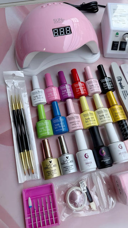 KIT EMPRENDEDORA NAILS PRO MASTER. - Aned Cosmetics