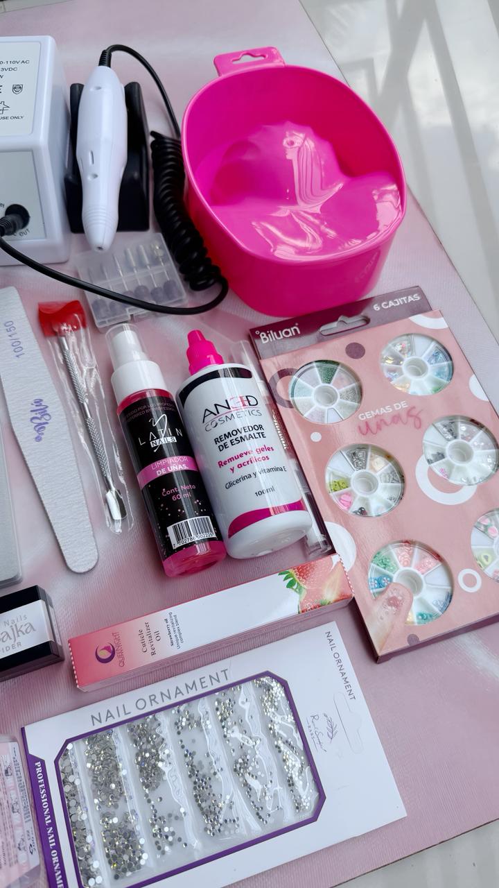 KIT EMPRENDEDORA NAILS PRO MASTER. - Aned Cosmetics