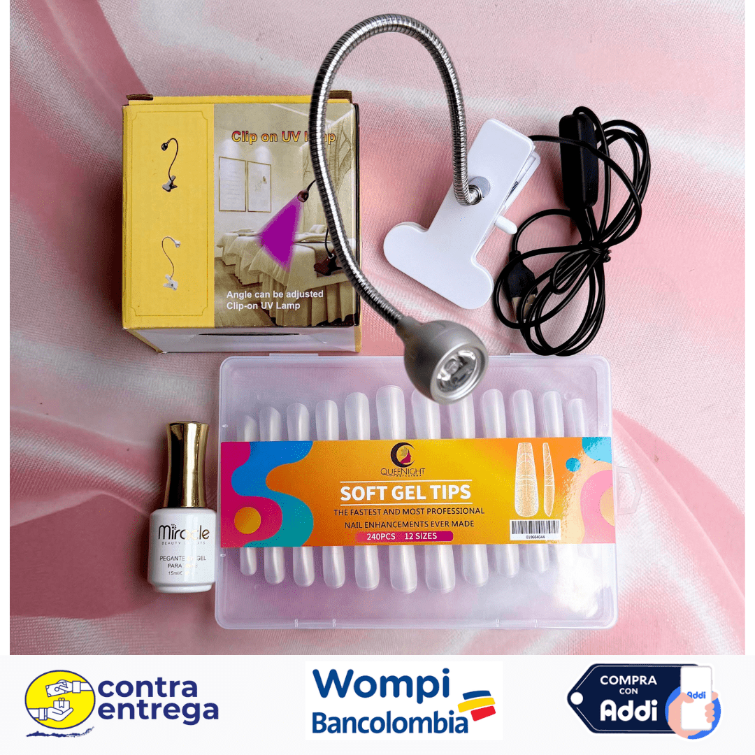 KIT SOFT GEL BÁSICO. - Aned Cosmetics