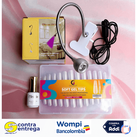 KIT SOFT GEL BÁSICO. - Aned Cosmetics