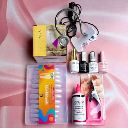 KIT SOFT GEL PROFESIONAL. - Aned Cosmetics