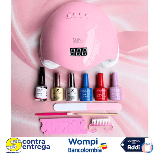 KIT UÑAS FACIL DESDE CASA. - Aned Cosmetics