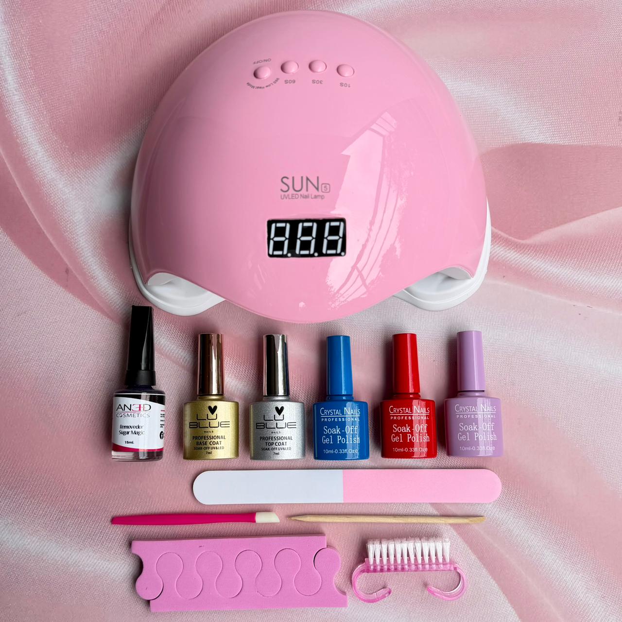KIT UÑAS FACIL DESDE CASA. - Aned Cosmetics