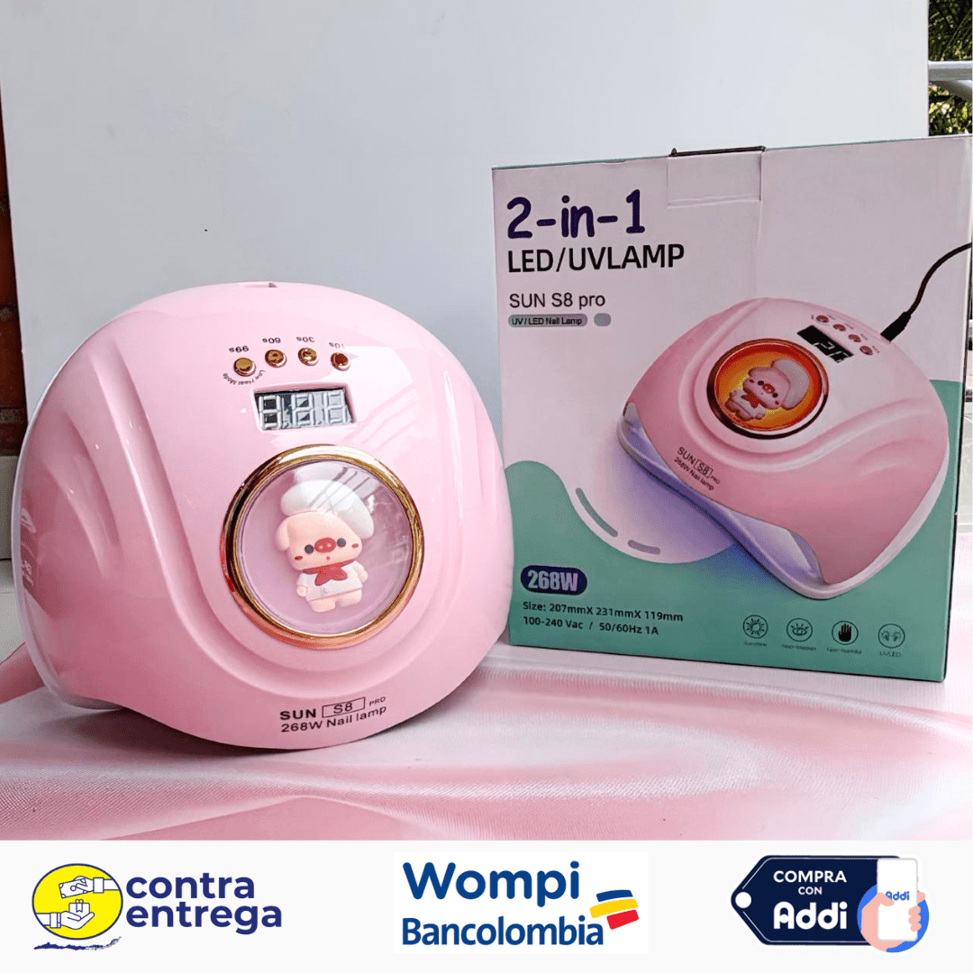 LAMPARA LED UV SUN S8 PRO 268W. - Aned Cosmetics