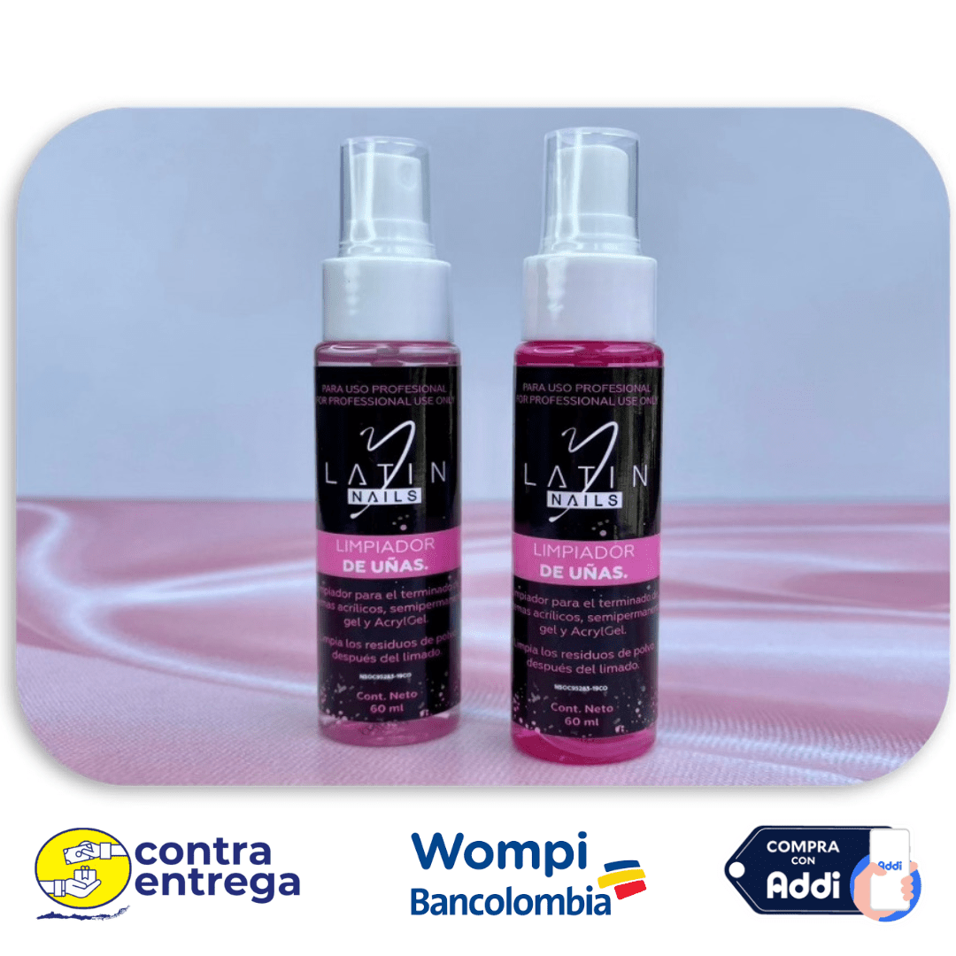 LIMPIADOR DE UÑAS LATIN NAILS 60 ML. - Aned Cosmetics