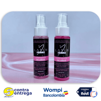LIMPIADOR DE UÑAS LATIN NAILS 60 ML. - Aned Cosmetics