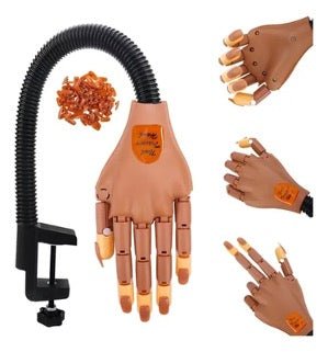 MANO ARTICULADA PARA PRÁCTICA. - Aned Cosmetics