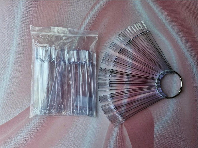 MUESTRARIO PARA UÑAS TIPO LLAVERO. - Aned Cosmetics