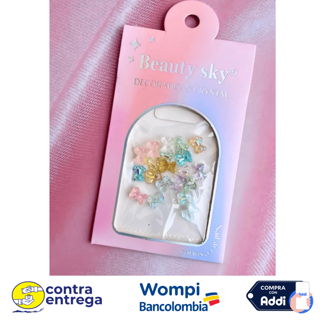 OSITOS 3D PARA UÑAS. - Aned Cosmetics