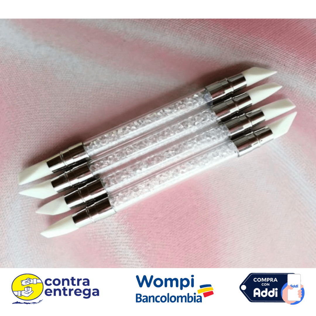 PINCEL DOBLE DE SILICONA. - Aned Cosmetics