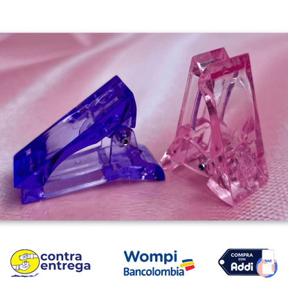PINZA PLÁSTICA PARA POLYGEL. - Aned Cosmetics