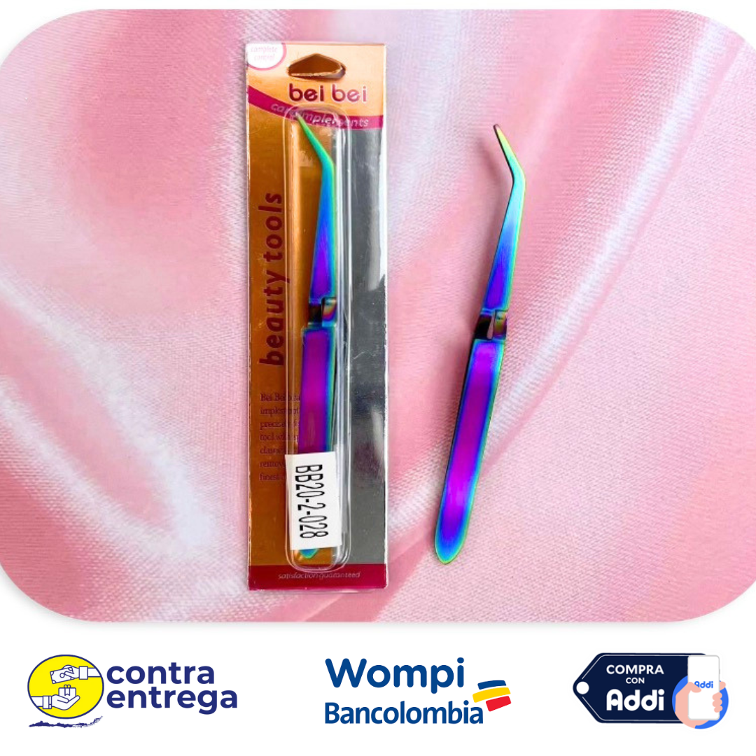 PINZA PRESIÓN CURVA TORNASOL. - Aned Cosmetics