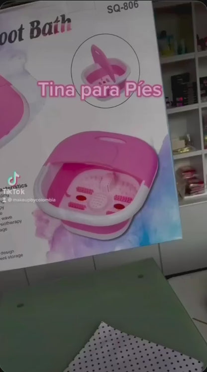 TINA ELÉCTRICA PARA PIES.