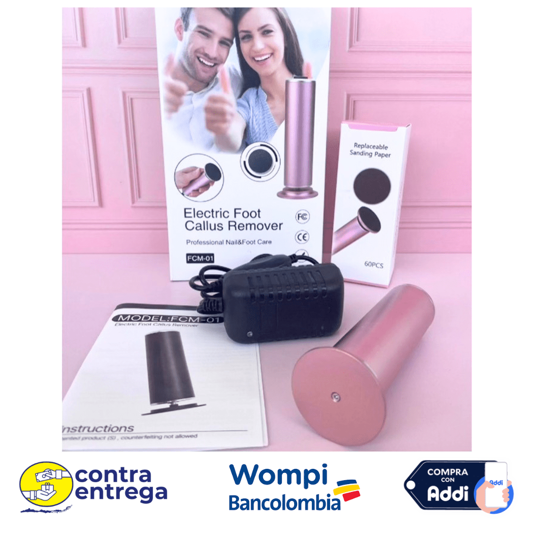 RASPA CALLOS ELÉCTRICO INALÁMBRICO. - Aned Cosmetics