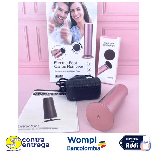 RASPA CALLOS ELÉCTRICO INALÁMBRICO. - Aned Cosmetics