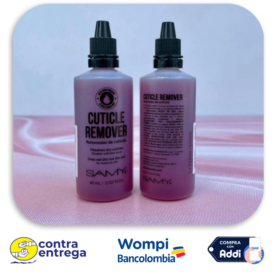 REMOVEDOR DE CUTICULA SAMY 60 ML. - Aned Cosmetics