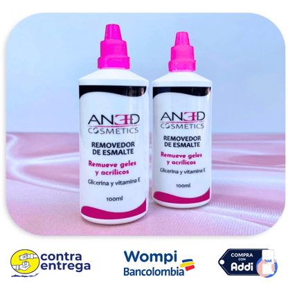 REMOVEDOR LIQUIDO ANED COSMETICS 100 ML. - Aned Cosmetics