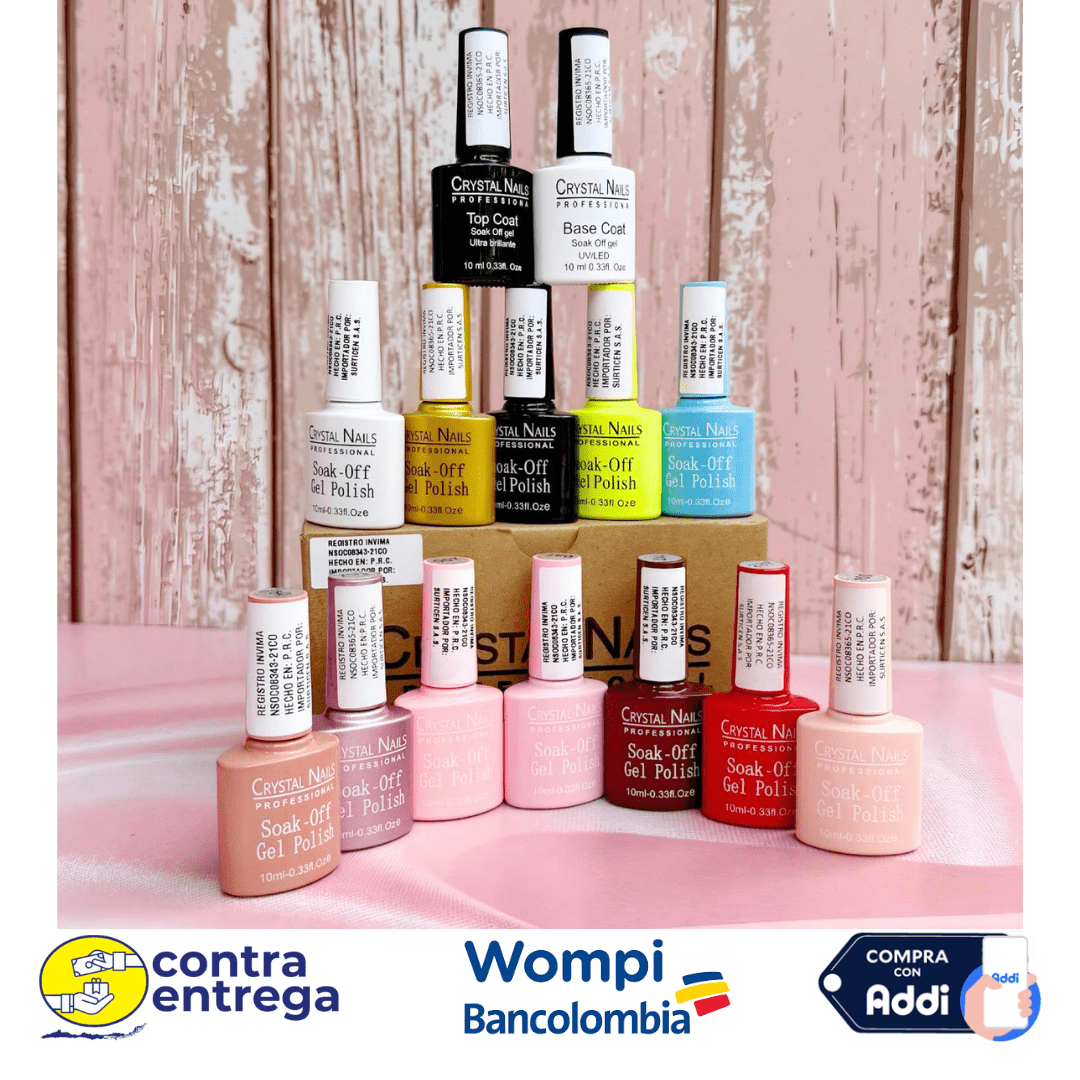 SET CRYSTAL NAILS. - Aned Cosmetics