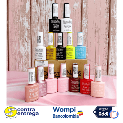 SET CRYSTAL NAILS. - Aned Cosmetics