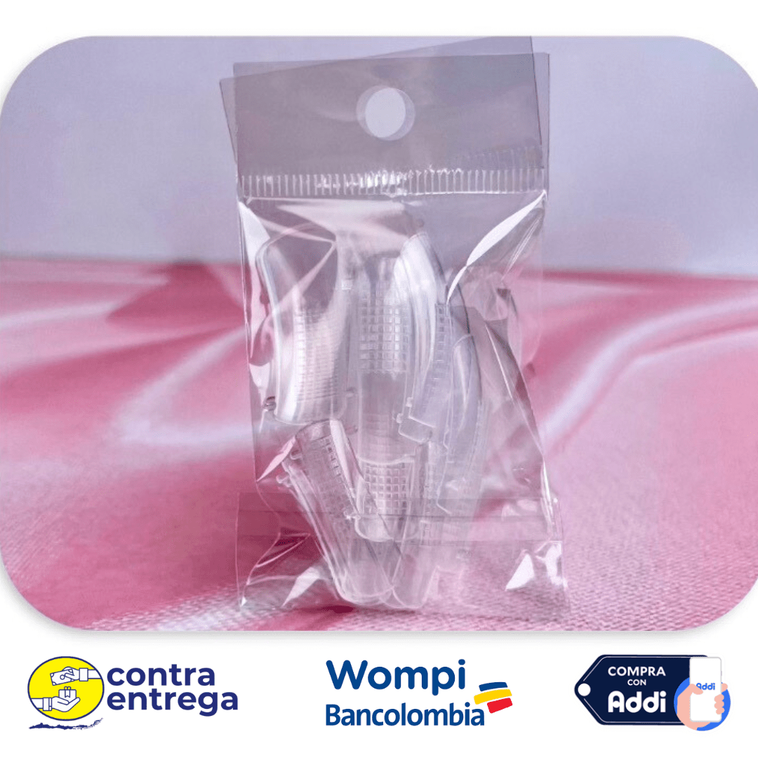 SET MOLDE UÑAS DUAL X20 UNIDADES. - Aned Cosmetics