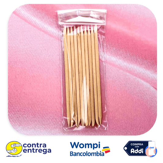 SET PALITOS DE NARANJO X10 UNIDADES. - Aned Cosmetics