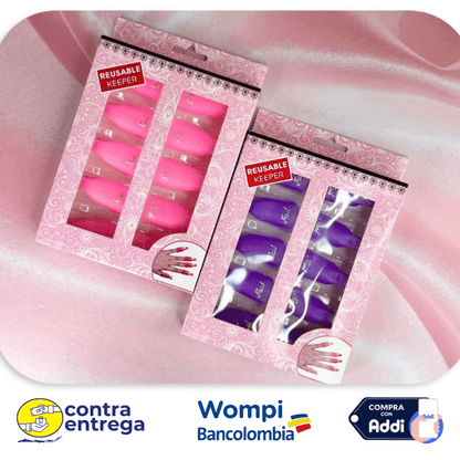 SET PINZAS PLÁSTICAS REMOVEDORAS X 10 UNIDADES. - Aned Cosmetics