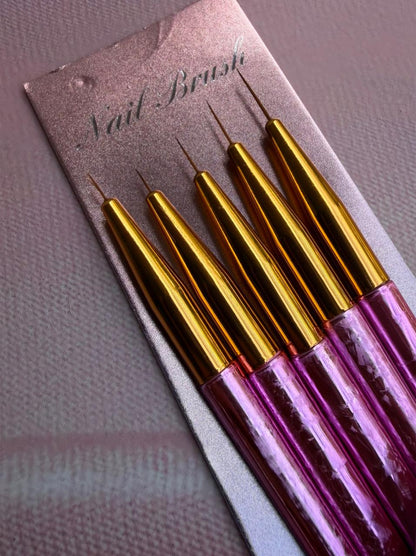 SET X5 PINCELES DELINEADORES. - Aned Cosmetics