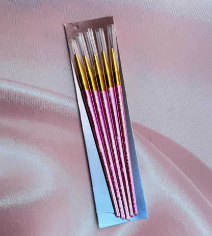 SET X5 PINCELES DELINEADORES. - Aned Cosmetics
