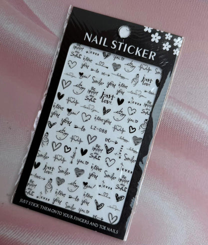 STICKERS PARA UÑAS. - Aned Cosmetics